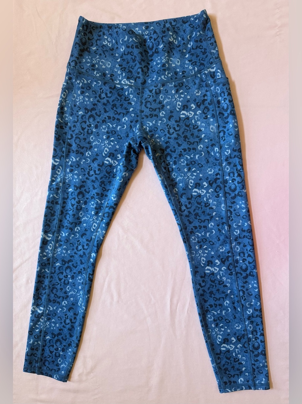 LegEnd Blue Leopard Leggings-M
